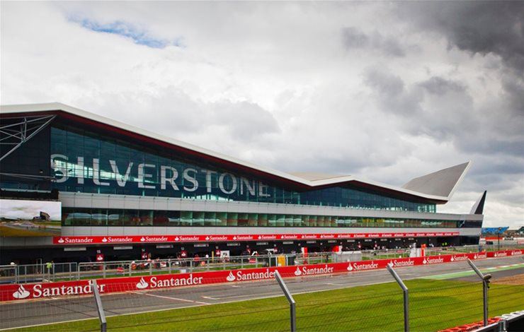 Silverstone motor racing circuit